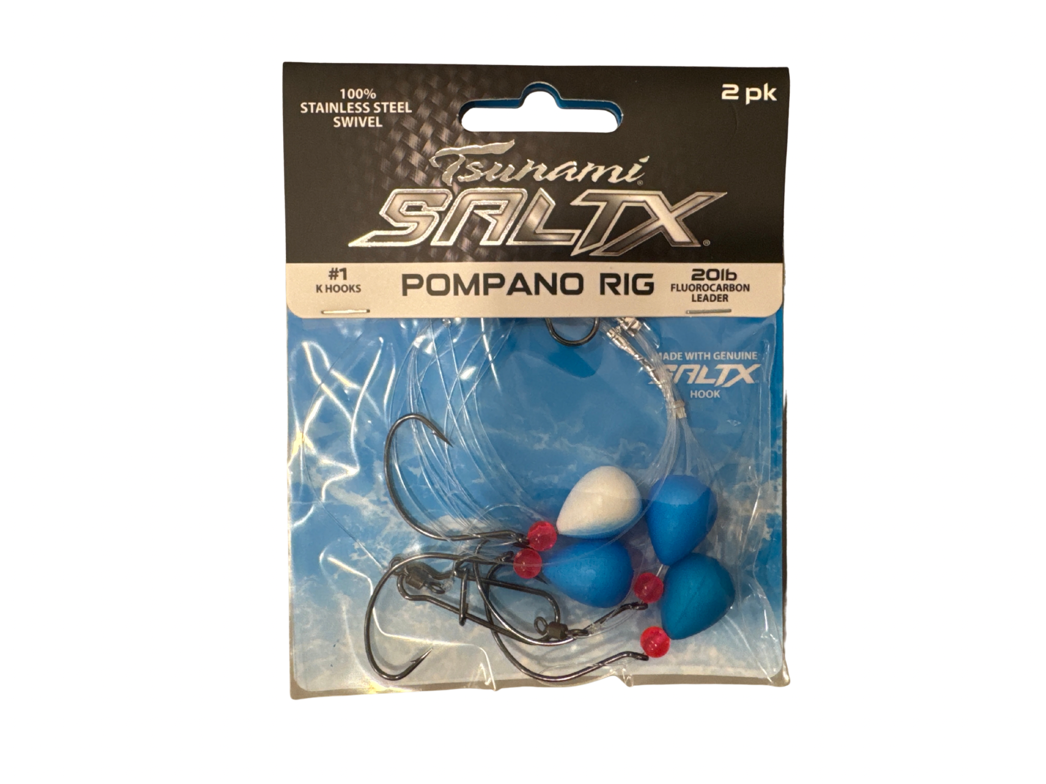 Tsunami SaltX Pompano Rig