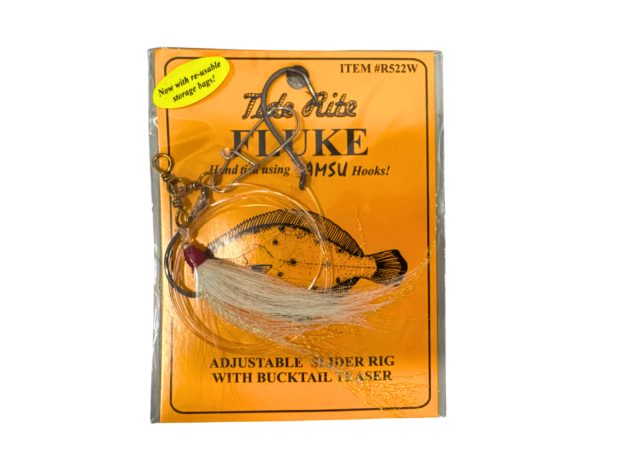 Tide Rite Fluke Rig-Slider Bucktail Rigs