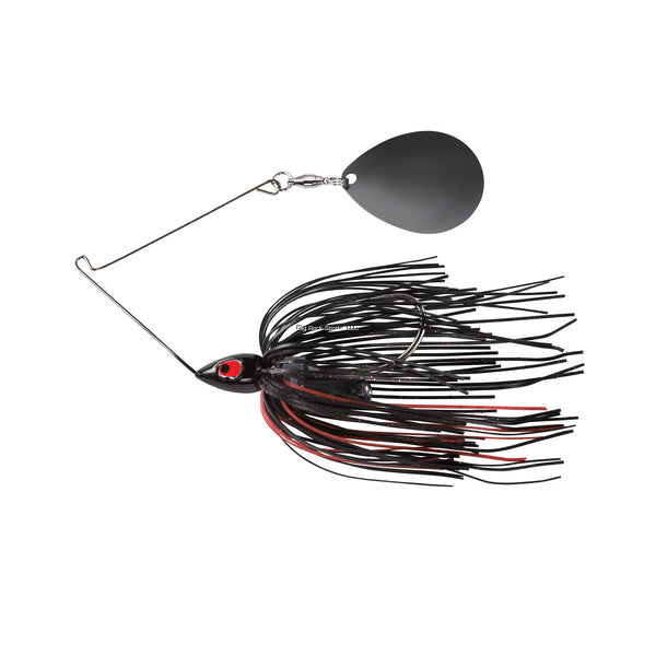 War Eagle Night Time Painted Head Single Colorado Spinnerbaits- 1/2oz