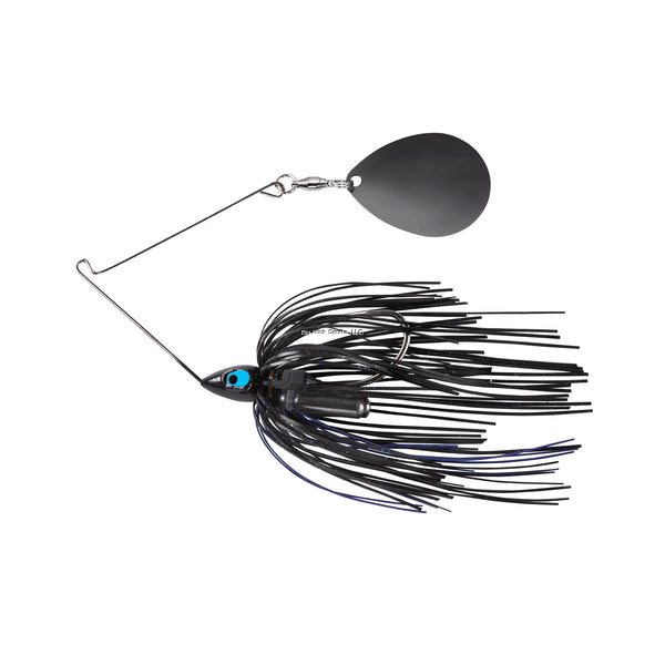 War Eagle Night Time Painted Head Single Colorado Spinnerbaits- 1/2oz