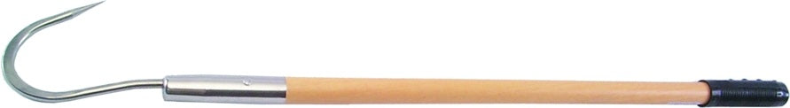 Sea Striker Wood Handle Gaff, 2" Hook 2' Handle