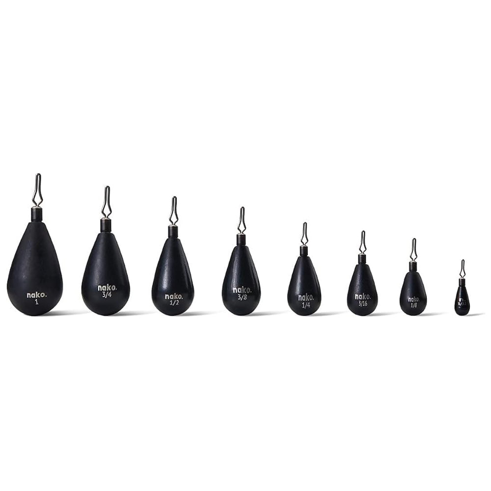 Nako Tungsten Tear Drop Shot Weights