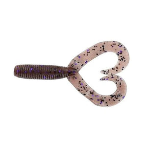 Cinnamon with Black & Purple Flake / 4"