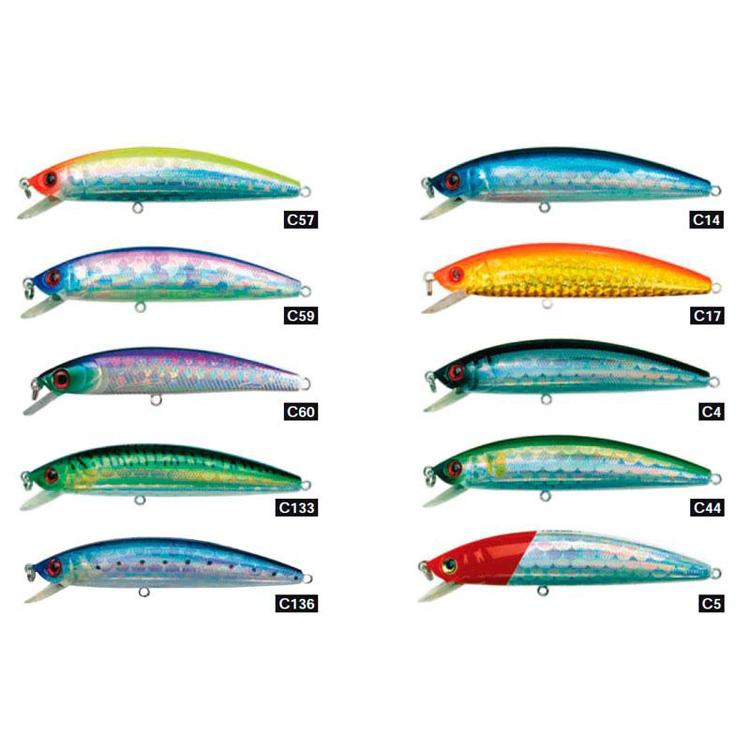 Yo-Zuri F1162-M177 Pin's Minnow Leurre flottant pour plongeur Argenté/bleu Yo-Zuri F1162-M177 Pin's Minnow Leurre flottant pour plongeur Argenté/bleu