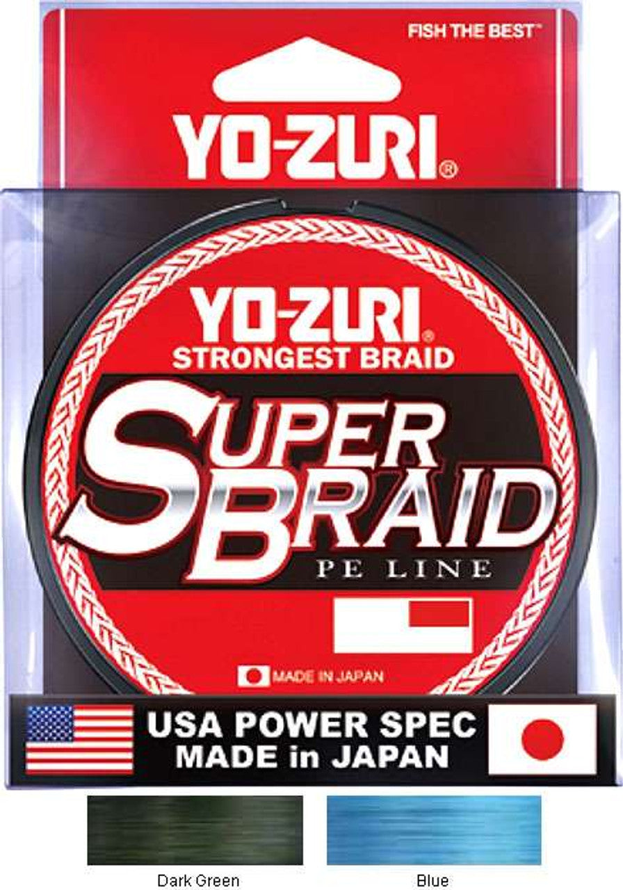 Yo-Zuri SuperBraid Braided Line, 3000yd, White