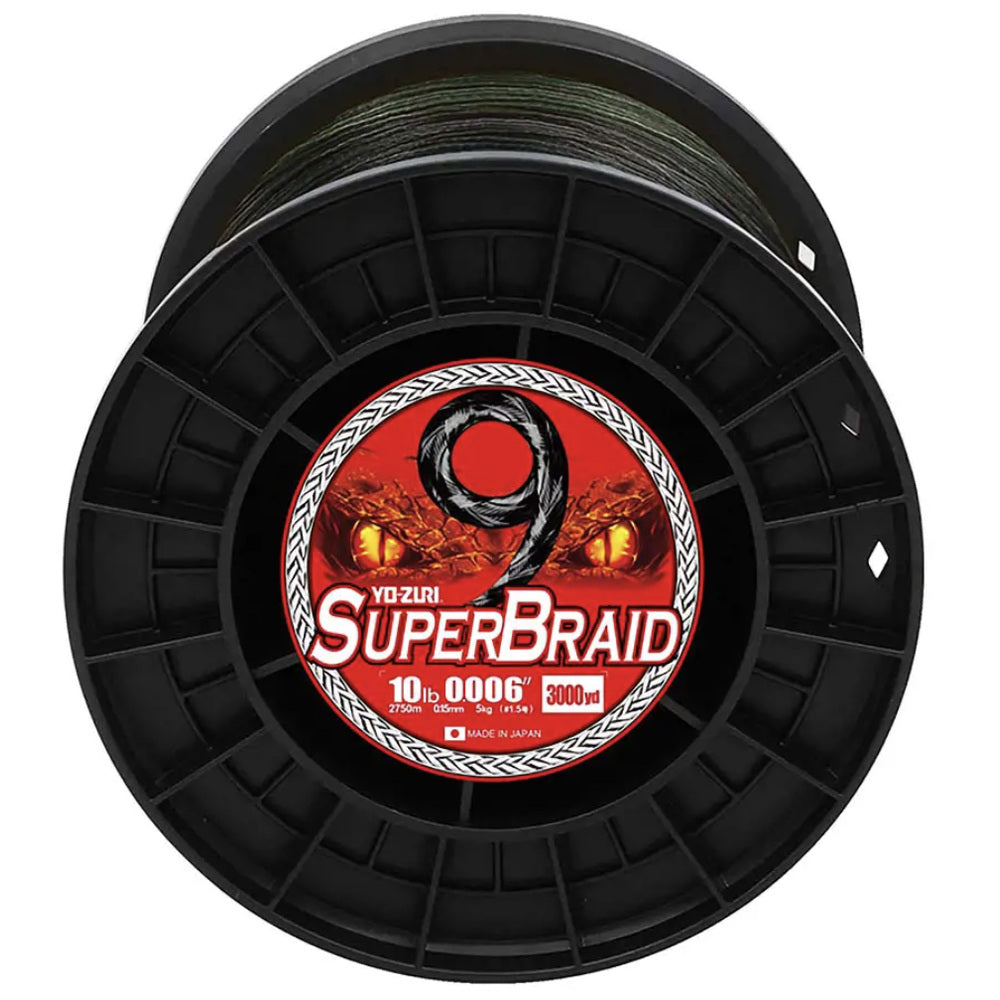 Yo-Zuri Superbraid 9 Braided Line 3000yd