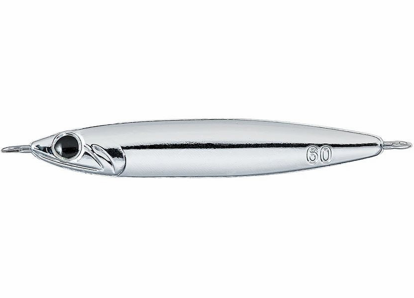 Daiwa Zakana Metal Jig Color: Chrome, 3 4/7 oz., Hook Size