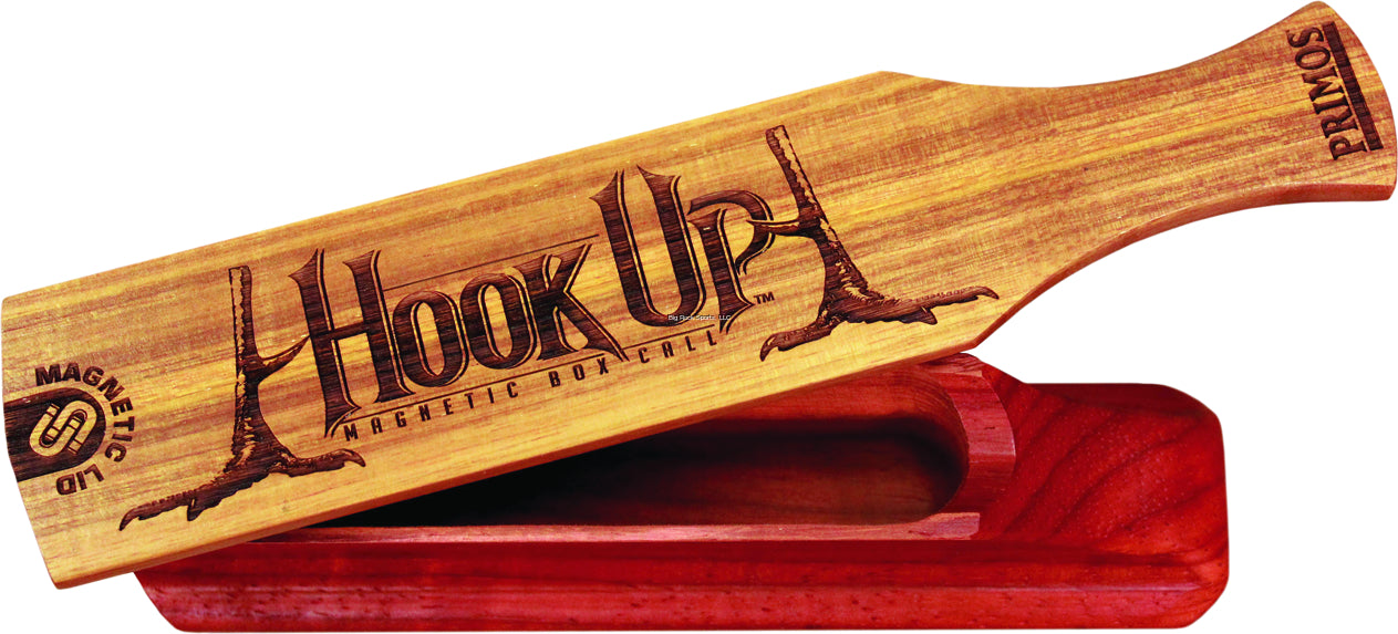 Primos Hook Up Magnetic Box Turkey Call, Gobble Band