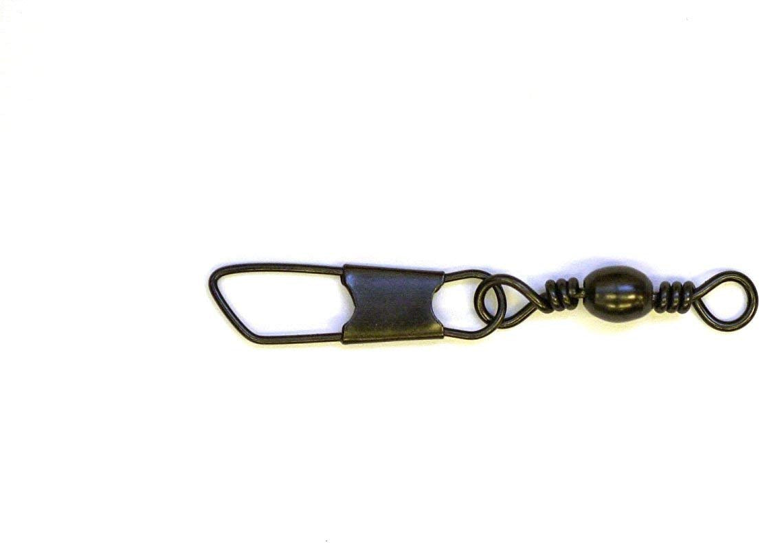 Eagle Claw Barrel Swivel with Safety Snap