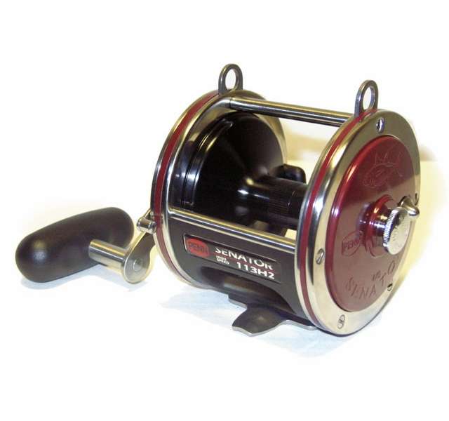 Penn 113H2LW Special Senator Star Drag Conventional Reel, RH, Black