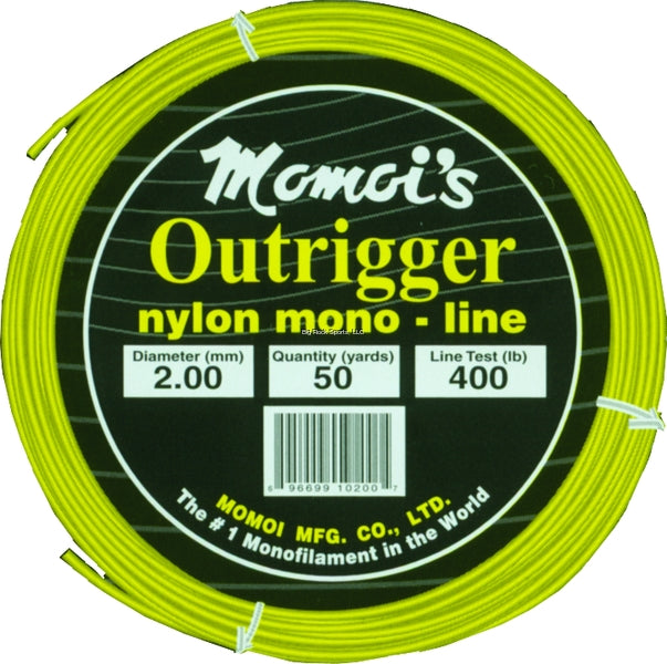 Momoi Outrigger Mono 50yd Coil 400# Test