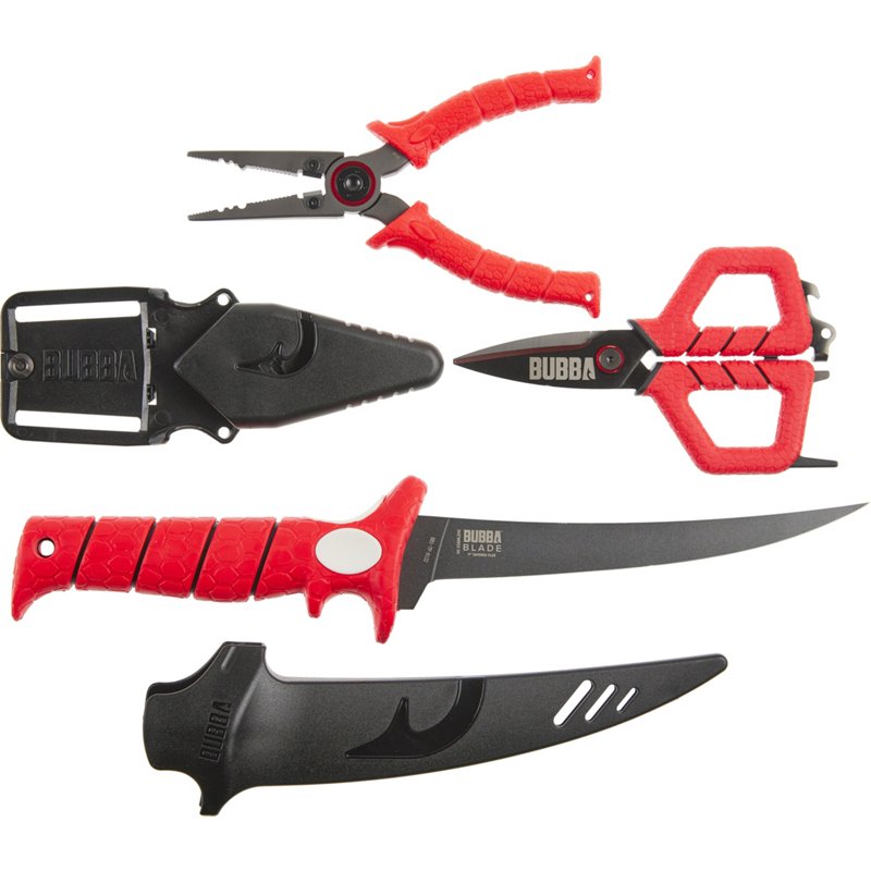 Bubba 1188534 Combo Set 7" Tapered Flex filet knife Kit