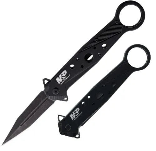 M & P Accessories Assisted Opening Folding Knife, Dagger