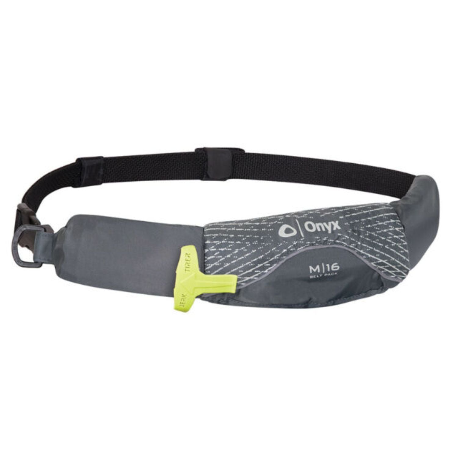Onyx 130900-701-004-19 M-16 Manual Inflatable Belt Pack Grey Adult