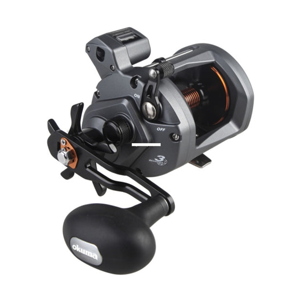 Okuma CW-30DLA Coldwater A-Series 30-size Round Linecounter LH Reel Okuma CW-30DLA Coldwater A-Series 30-size Round Linecounter LH Reel