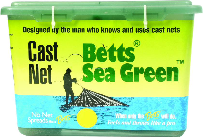 Betts Sea Green Mono Cast Net 5' 5/8" Mesh