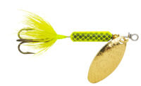 Wordens 194-CHR Super Rooster Tail In-Line Spinner, Sz 1/4oz Chart