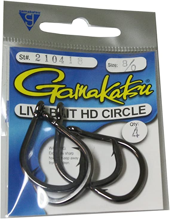 Gamakatsu Live Bait HD Circle Hook 9/0