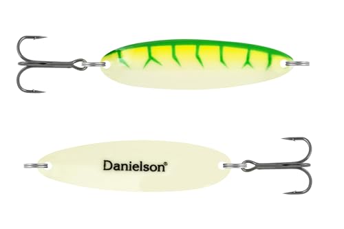 Danielson NFSK1GW Night Fight Skagit 1oz Green Worm Super Glow