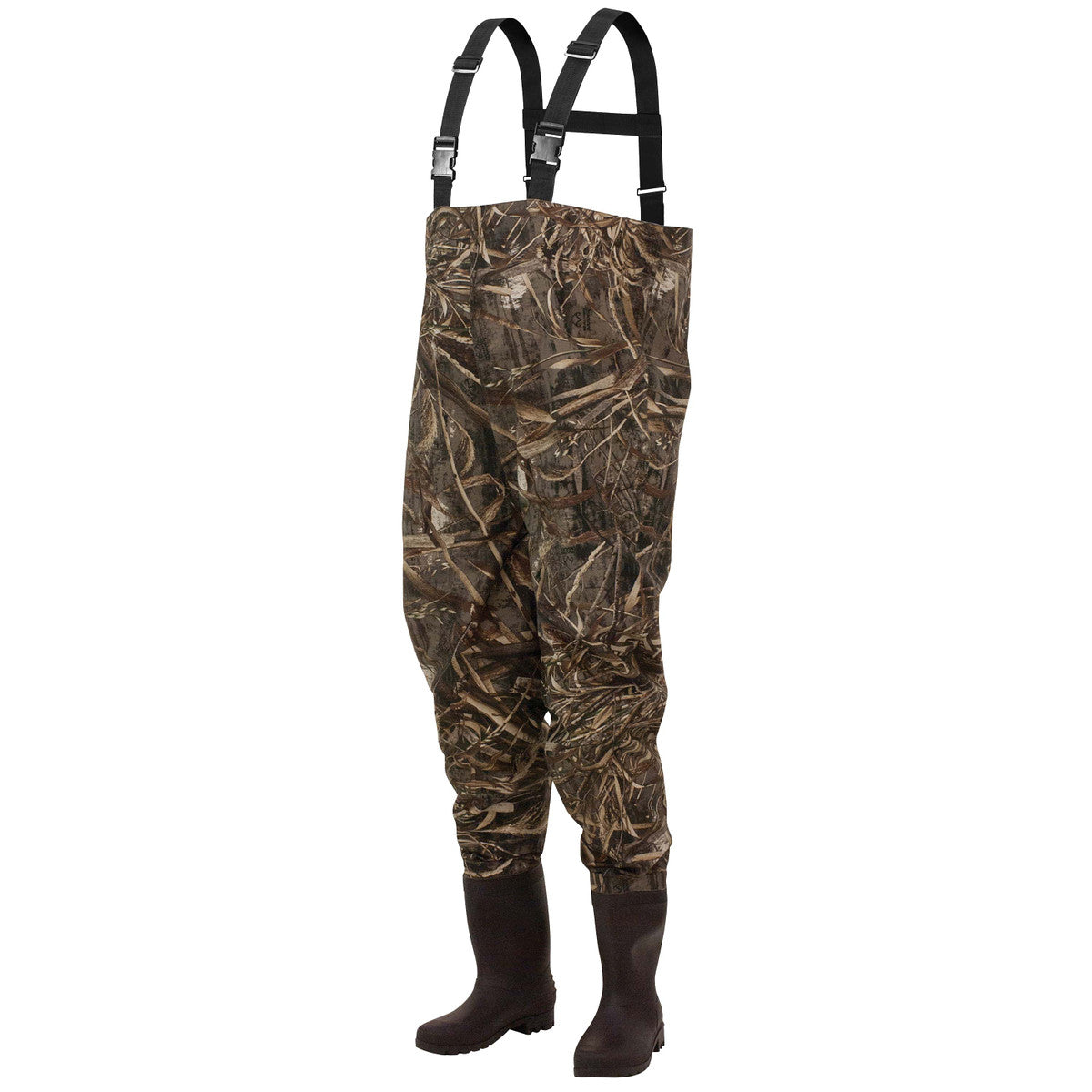 Frogg Toggs Rana II PVC Bootfoot Chest Wader, Cleated Realtree Max5, Size 12