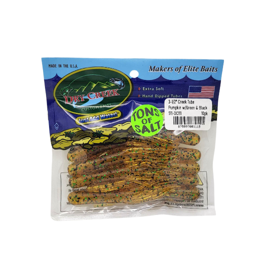 Dry Creek Tournament Tube 3 1/2", 10/Pack