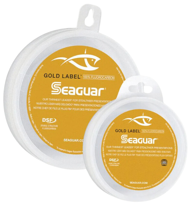 Seaguar Gold Label 100% Fluorocarbon Leader Clear 50lb 50yd