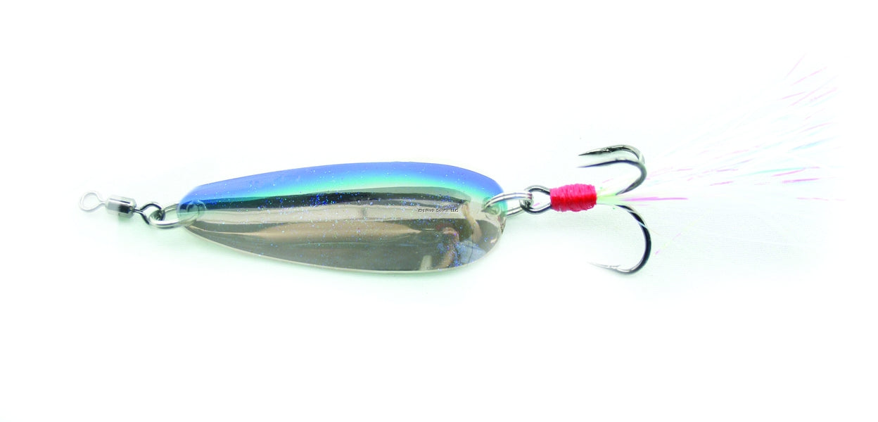 Nichols Lures Mojo Flutter Spoon, 2",  1/2oz