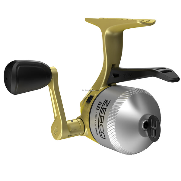 Zebco 33MTNGOLD.BX6 33 Micro Gold Triggerspin Reel 4lb