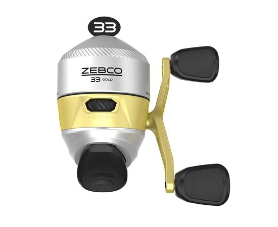 Zebco 33NGOLD.BX6 33 Gold Spincast Reel 10lb
