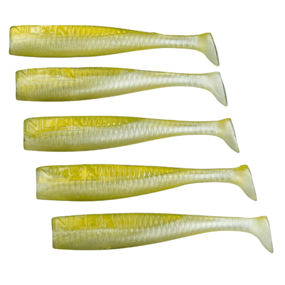 No Live Bait Needed Paddle Tail, 3.75