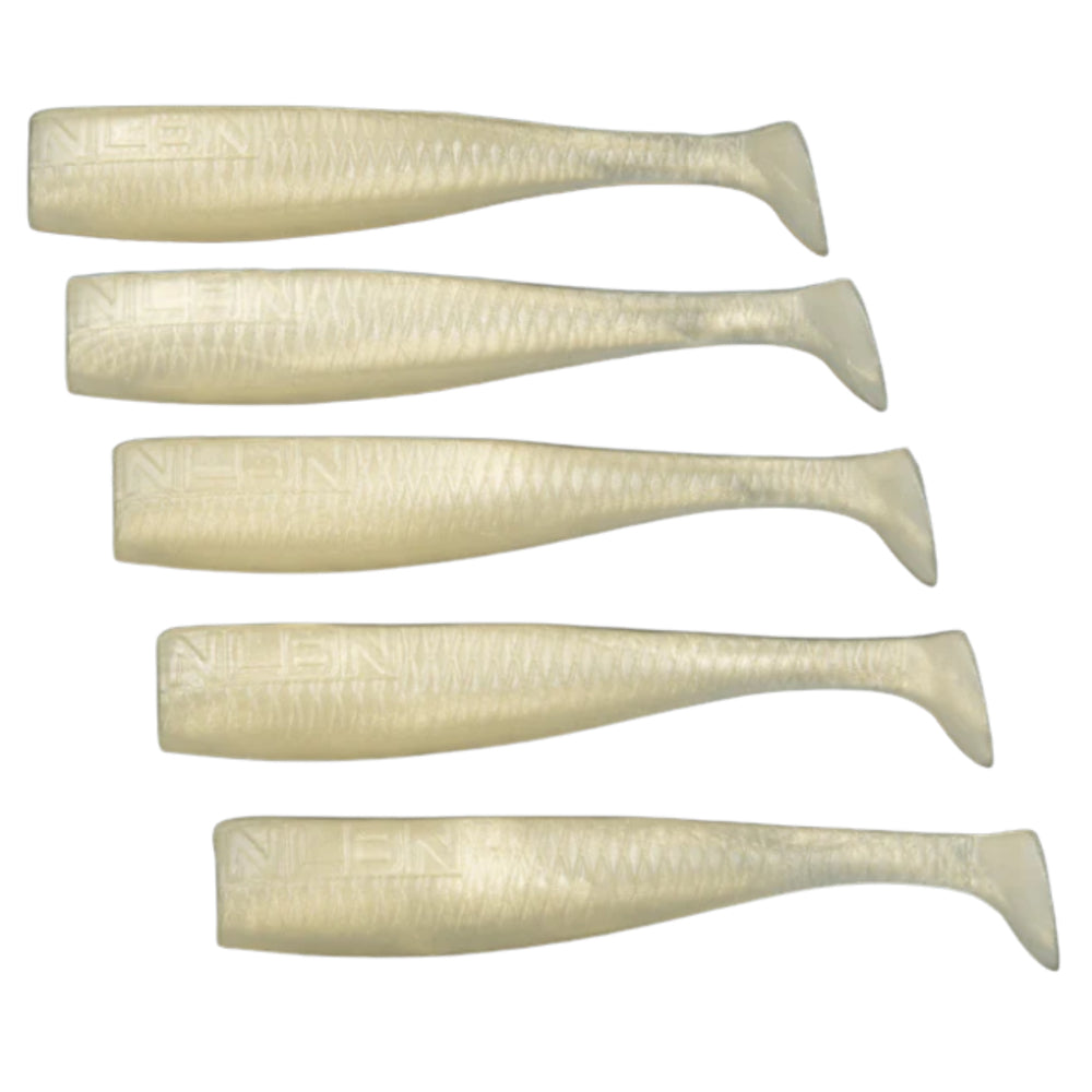 No Live Bait Needed Paddle Tail, 3.75"