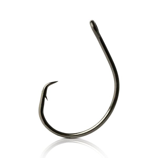 Mustad UltraPoint Demon Tuna Perfect Circle Hook, Size 8/0, Black Nickel, (100 Pk)