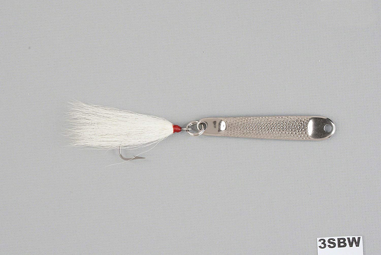 Hopkins No= Eql Hammered Spoon w/Bucktail Single Hook