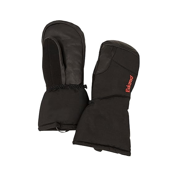 Eskimo Keeper Mitt with Liner Glove, Black Ice, XL/2XL