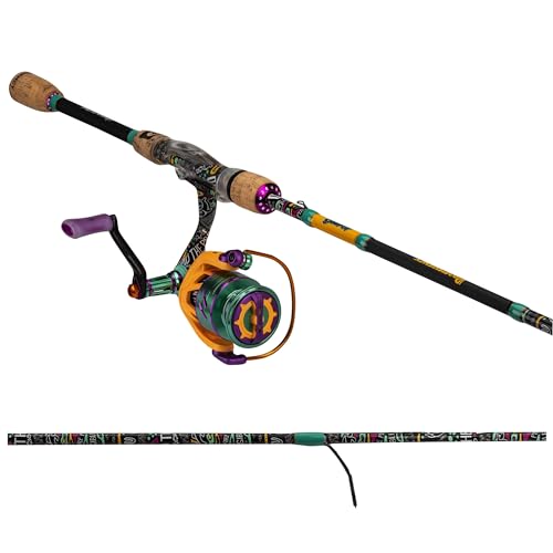 ProFISHiency KRAZY37MSPIN KRAZY 3 Spinning Combo, 7' Med IM7 Graphite