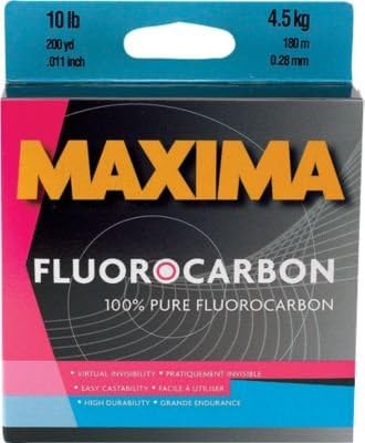 Maxima MFCOS40 Fluorocarbon Line 40Lb 200Yds Clear