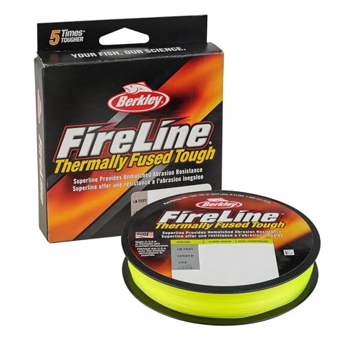 Berkley Fireline 8 Carrier Themally Fused Construction Flame Green 17lb 125yd