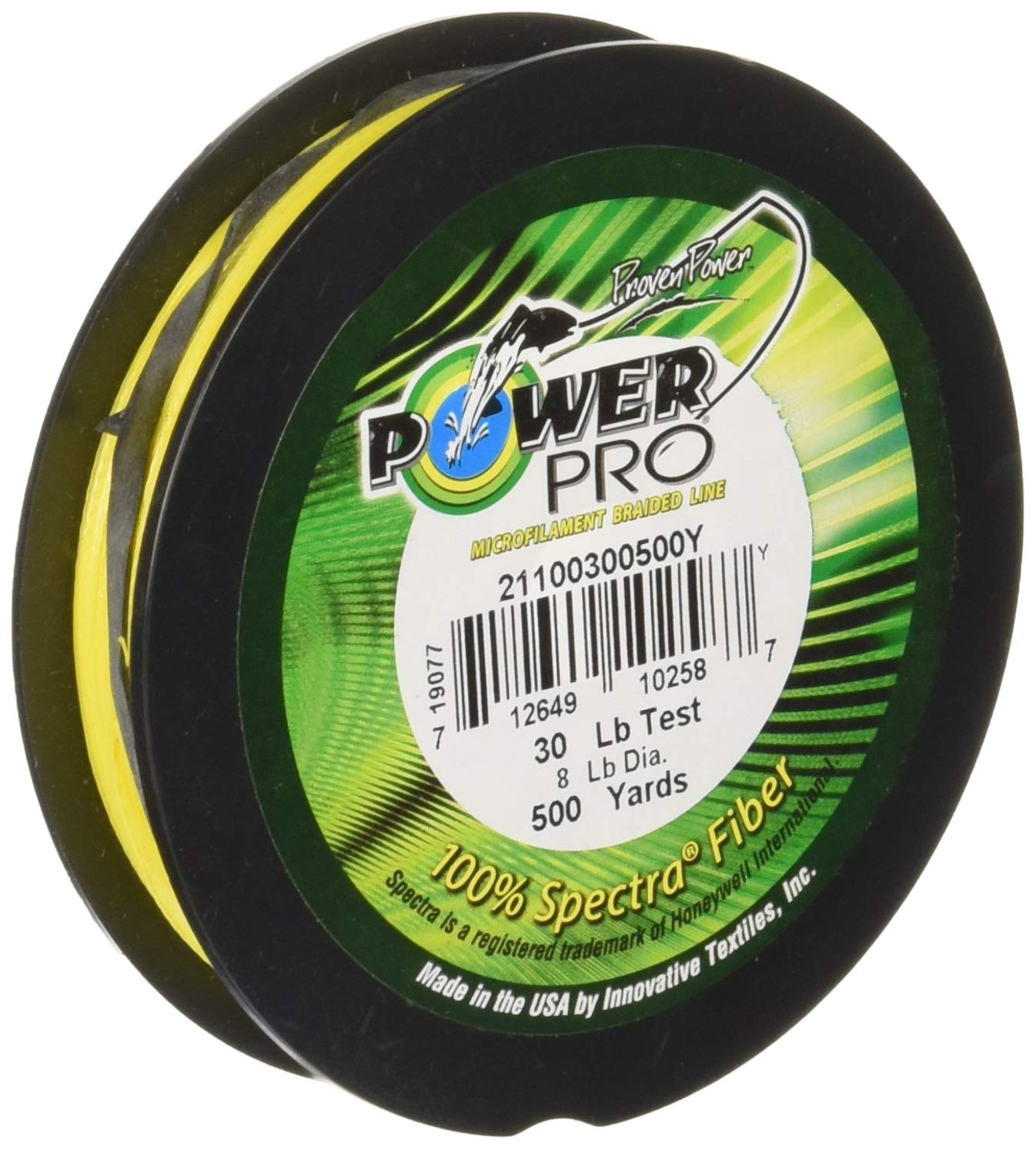 Power Pro MaxCuatro Spectra Braided Fishing Line, 1500 Yards - Moss Green  (33400301500E) for sale online