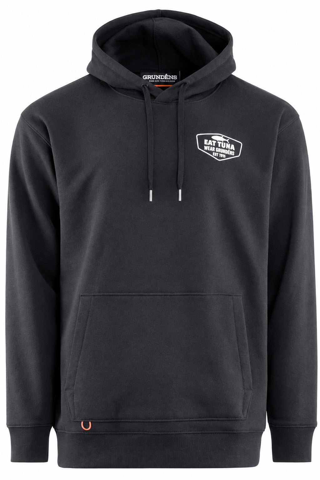 Grundens Tuna Eat Your Words DWR HD Hoodies Black
