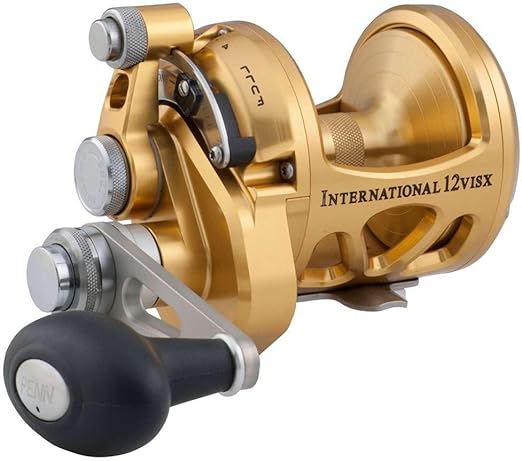 Penn International VISX Lever Drag 2-Speed Conventional Fishing Reels