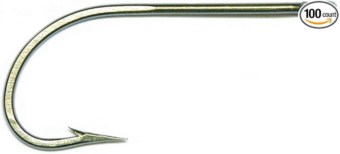 Mustad Stainless Steel Hooks 5/0 100pk
