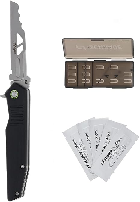 Schrade Nitro Enrage 7 Spring Assisted Clip Folder, 2.5"