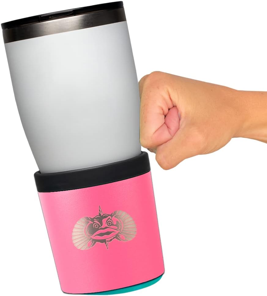 Toadfish Anchor Non-Tipping Universal Cup Holder Pink