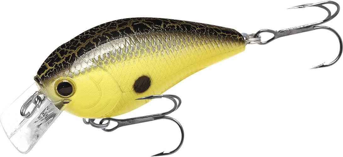 Lucky Craft LC1.5 Crankbait, 2", 1/2 oz, Black Moss