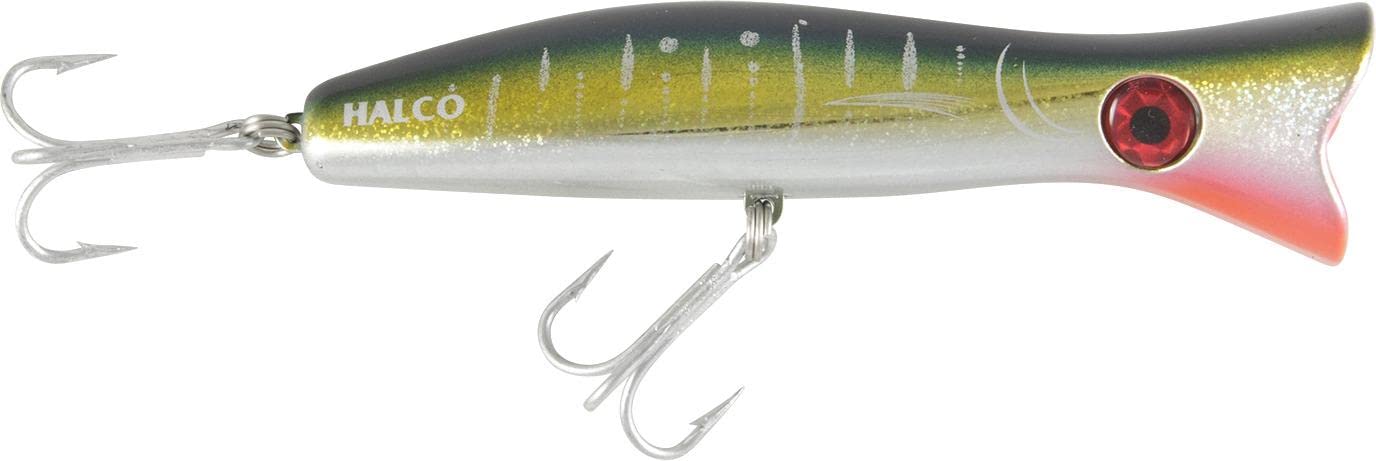 Halco Roosta Popper 160 6 3/8", 2 5/8 oz, Yellowfin