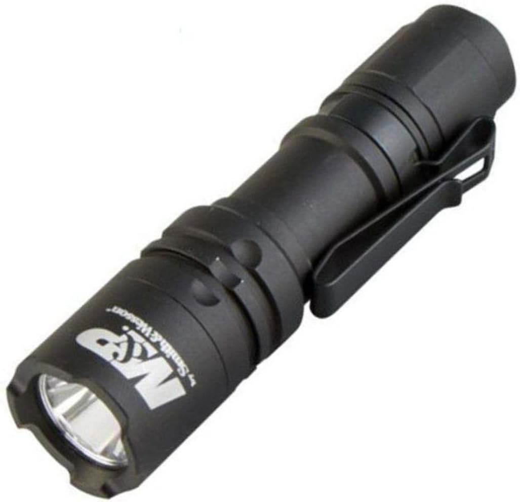 Smith & Wesson 110146 Delta Force CS 1xAAA Flashlight 4" WHT High Low