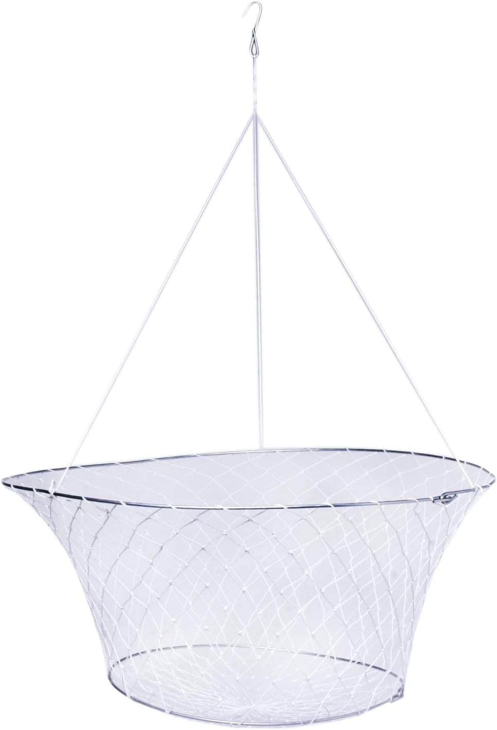 Dolphin 6915-P 2 Ring Crab Net, White