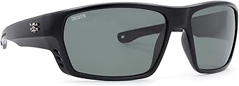 Calcutta Fathom Polarized Sunglasses Matte Black Frame Gray