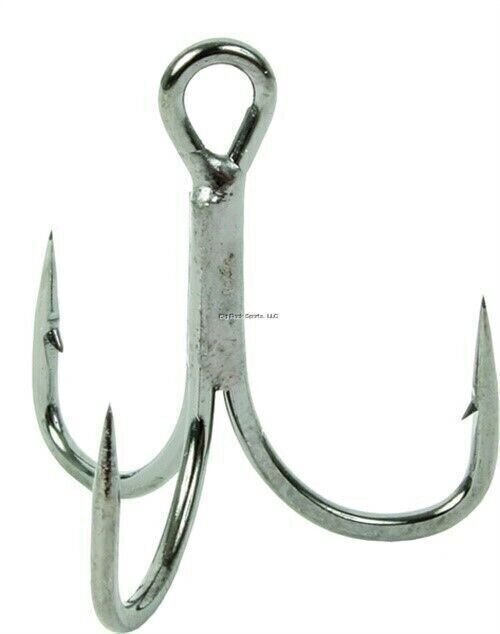Owner 5656-071 Stinger-56 Treble Hook, Size 4, Needle Point, Short