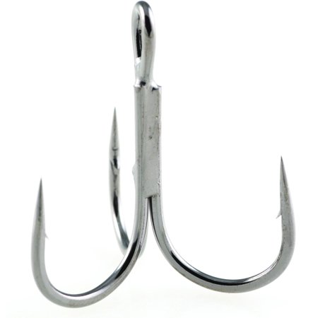 Owner 5836-091 Stinger-36 Treble Hook, Size 2, Needle Point, Round